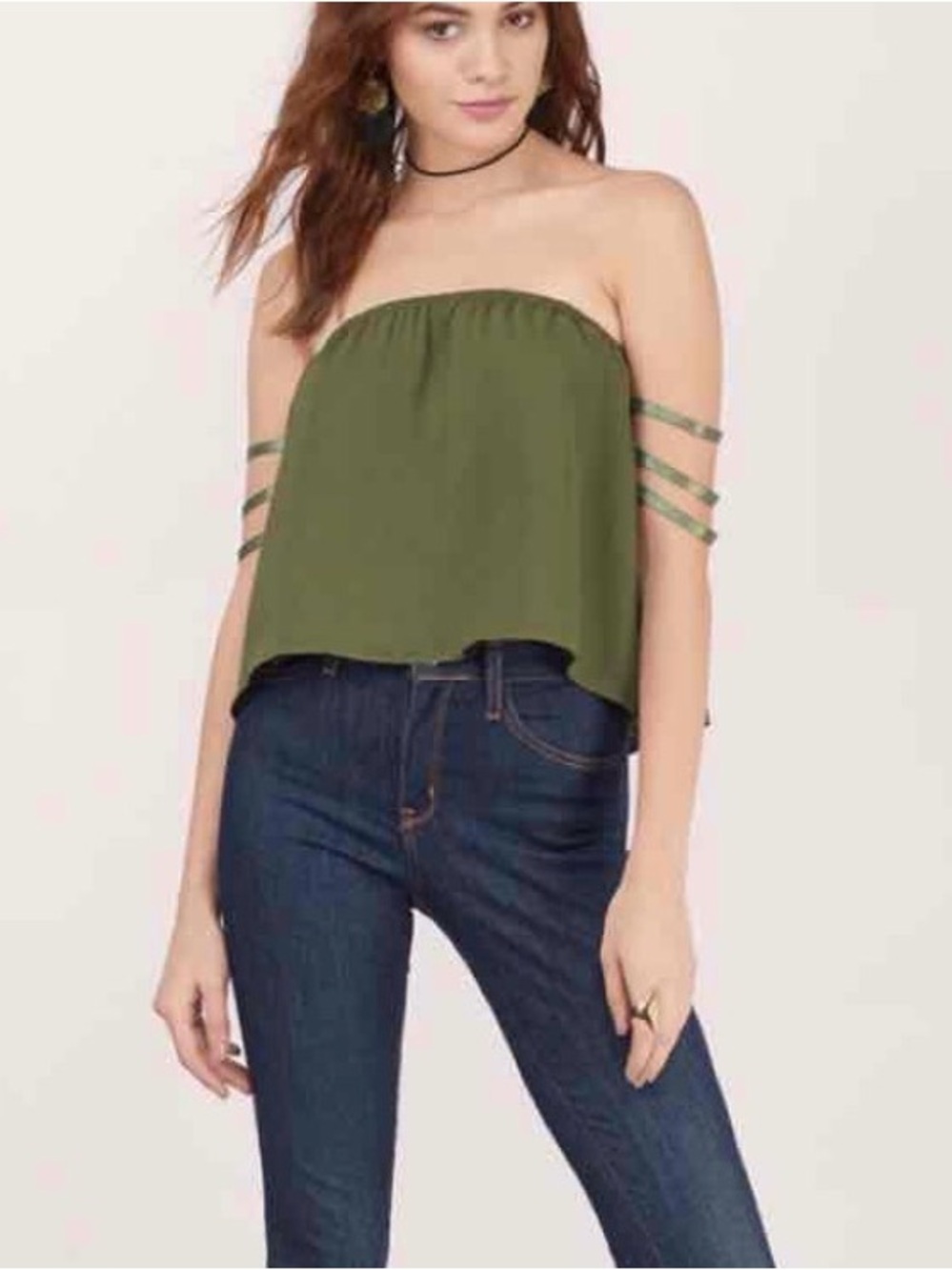Lot of Green & Pink Tobi Tops